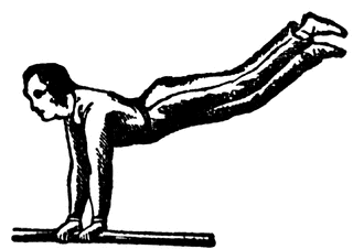 mens gymnastics clipart black and white